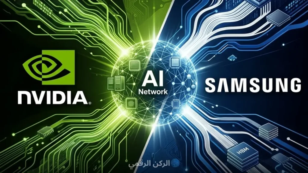 تعاون بين سامسونج وإنفيديا حول ثورة شبكات الذكاء الاصطناعي